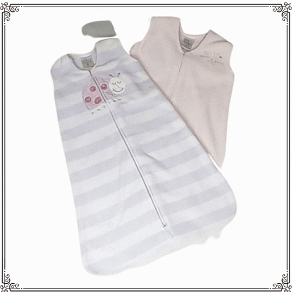 Sleep Sack Bundle X3 Baby Fleece Zip Up Cozy Sleepers